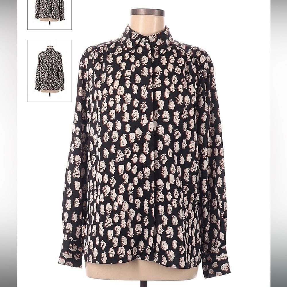Long Sleeve floral button down